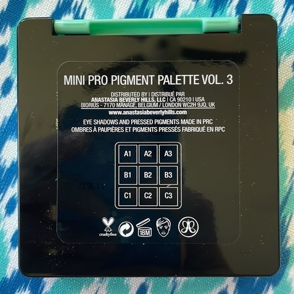 Brand New Anastasia Beverly Hills Mini NORVINA Pro Pigment Eye Palette Vol. 3 - Picture 14 of 14